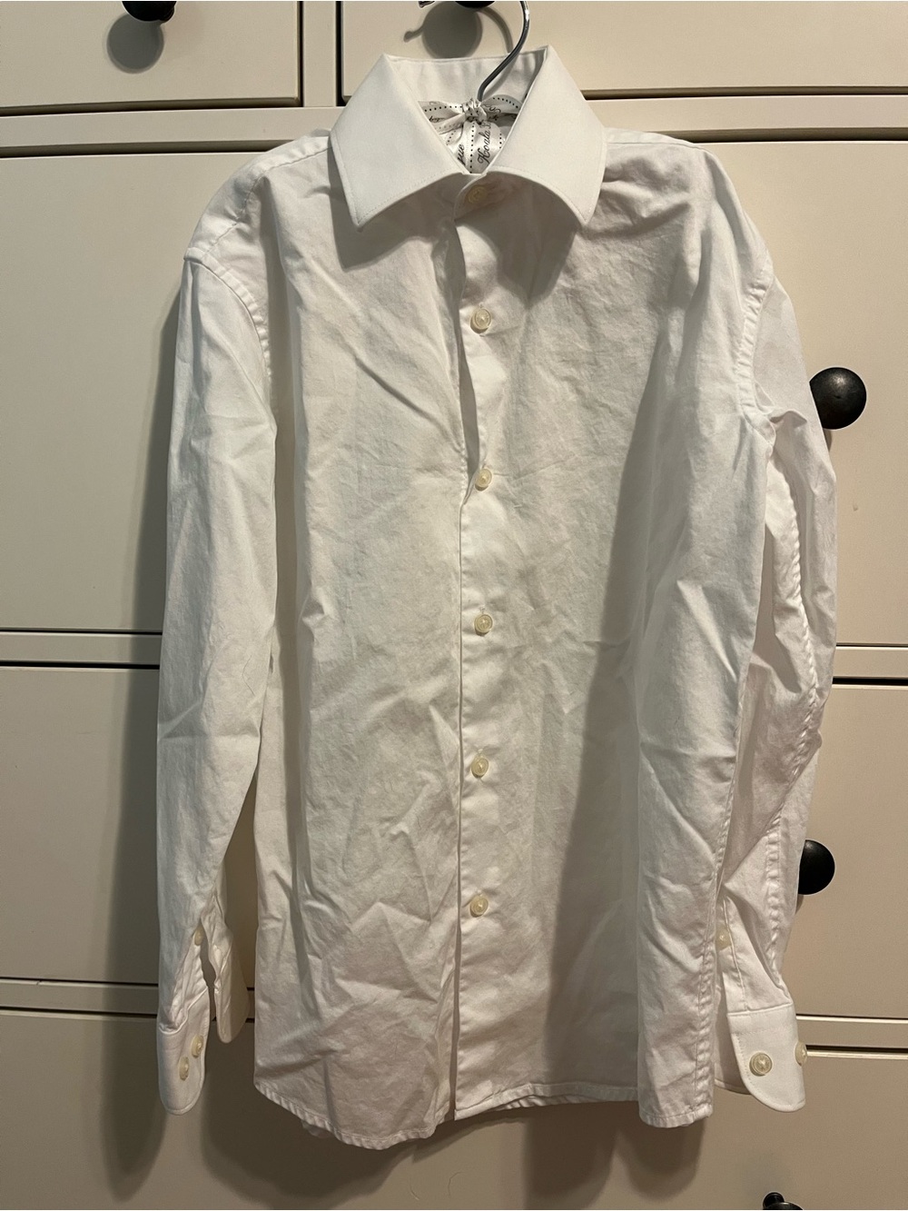 Michael Kors Boys White Dress Shirt